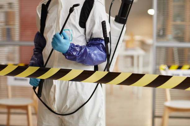 Professional Biohazard Cleanup technician working in Pomeroy, OH